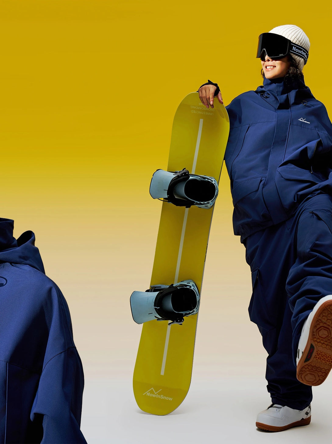 NIS 2L Solid Color Loose Jacket - Unisex - Snowears- Ski/Snowboard Jackets