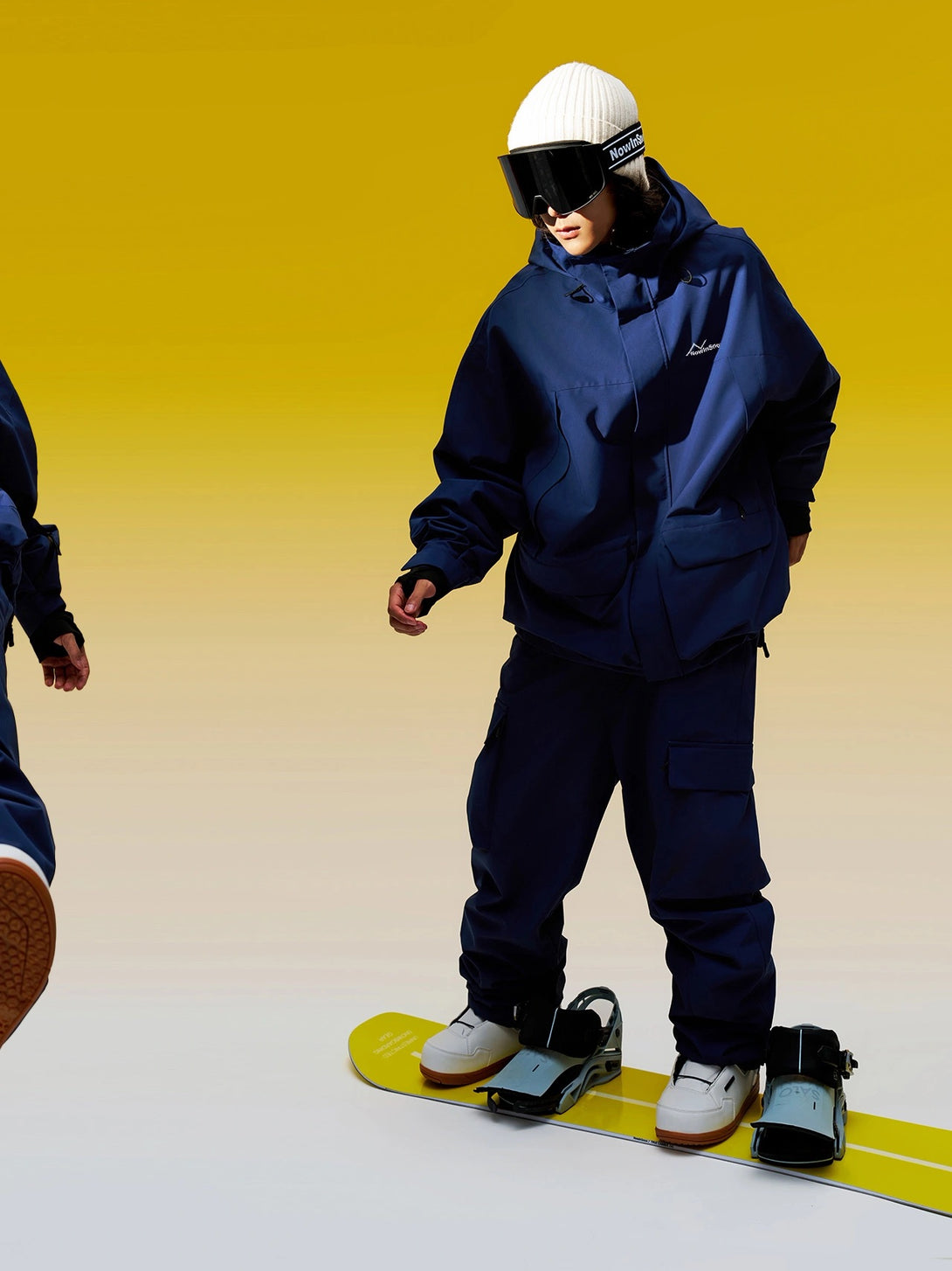 NIS 2L Solid Color Loose Jacket - Unisex - Snowears- Ski/Snowboard Jackets