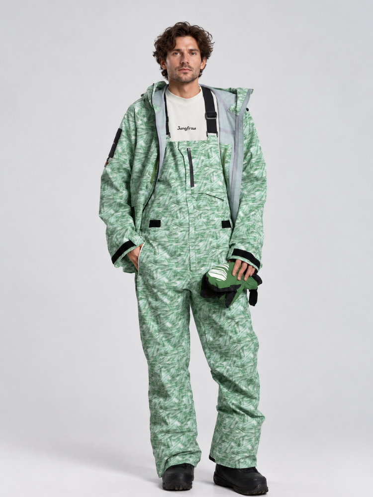 Jungfrau Aurora Green 3L Snow Jacket - Unisex Jungfrau | Snowears.com