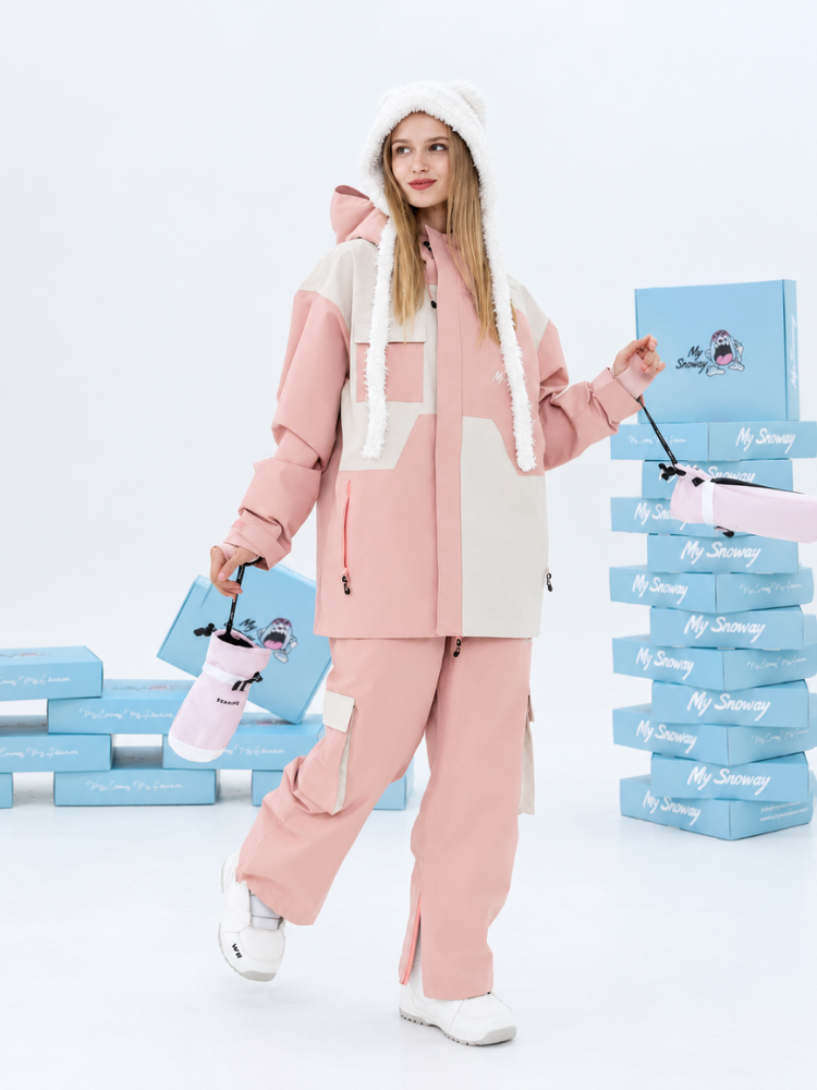 MYSNOWAY Icy Pink 3L Snow Pants - Women's MYSNOWAY | Snowears.com