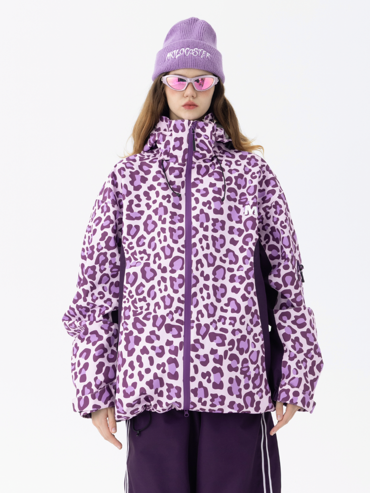Molocoster Leopard 3L Insulated Snow Jacket - Unisex - Snowears- Coats & Jackets