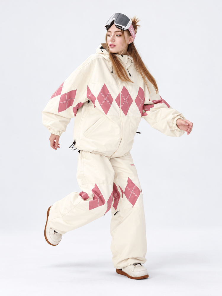 Molocoster Urban Diamond Plaid 3L Snowsuits [Limited Region] - Snowears- Suits