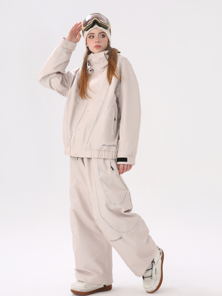 Molocoster Versatile 3L Waterproof Ski Set - Unisex - Snowears- Suits