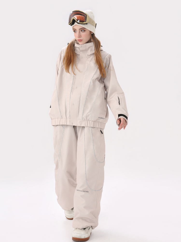 Molocoster Versatile 3L Waterproof Ski Set - Unisex - Snowears- Suits
