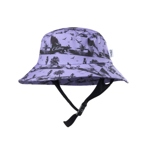 CHILLHANG surf bucket hat with NIFCO chin buckle for sunny beach days | Snowears