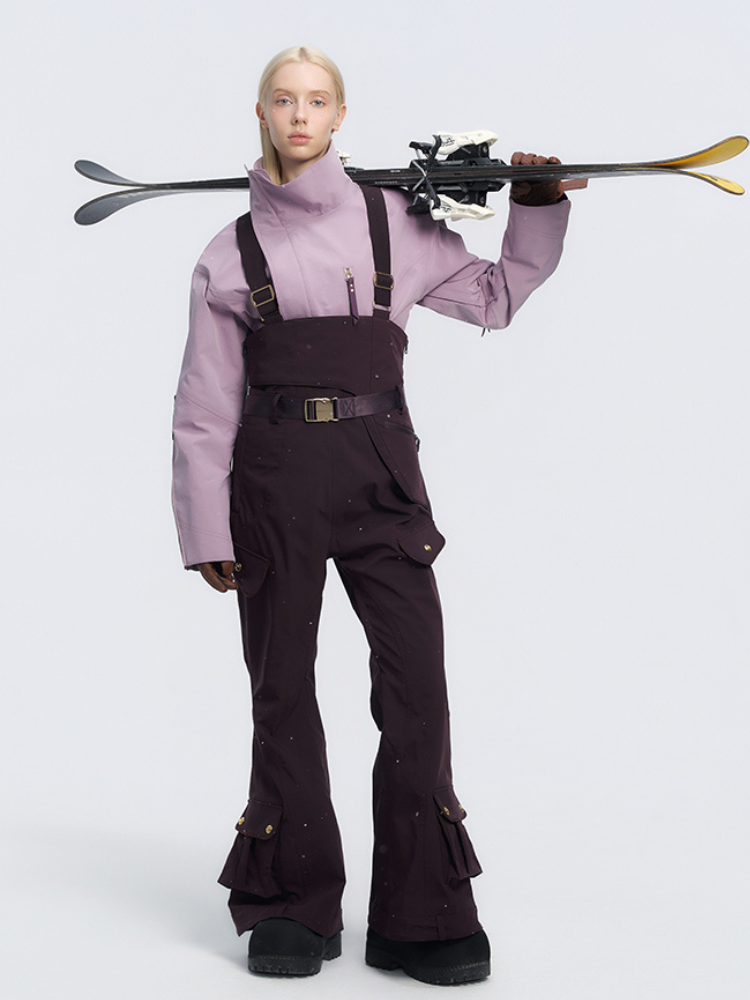 BCG New Vintage 3L Flared Ski Bibs – Women’s BCG | Snowears.com