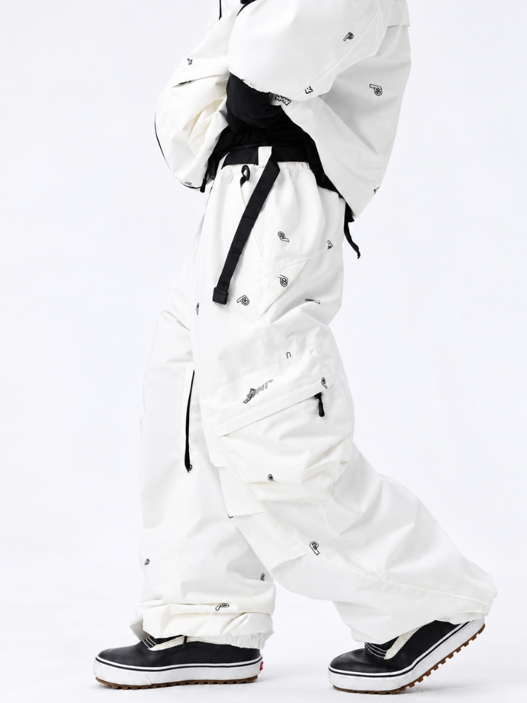 POMT CleanF Drift Graffiti 2L Baggy Snow Suit – Unisex