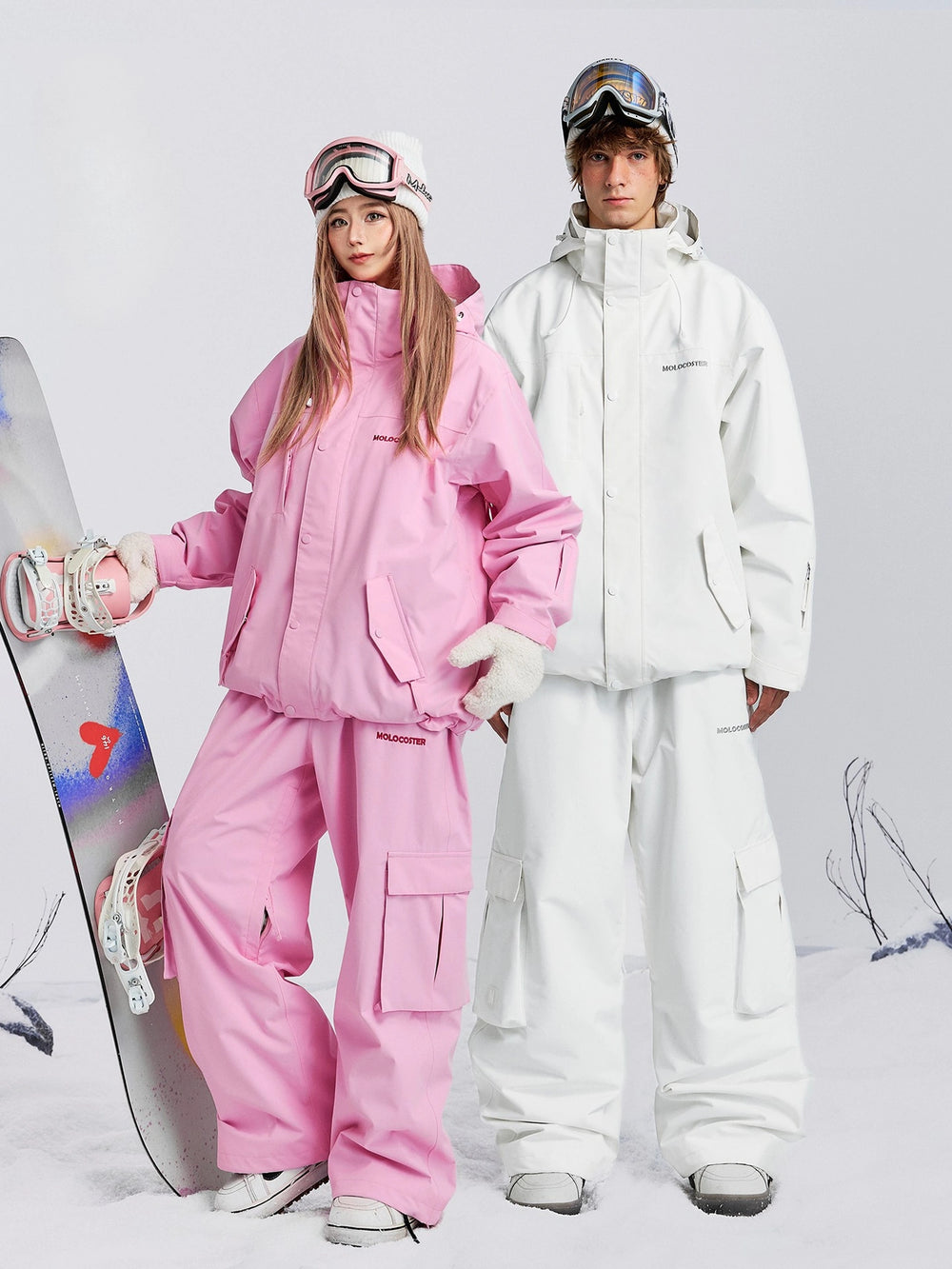 Molocoster Cloud 3L Cargo Ski Suit – Unisex