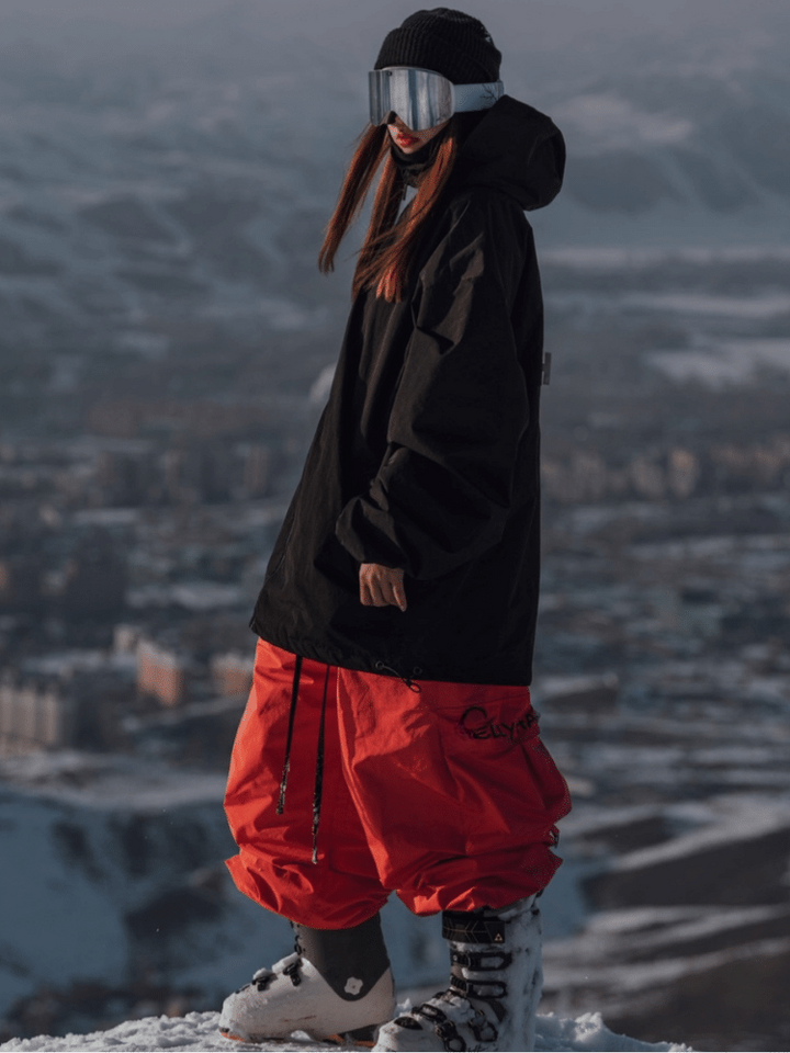 Hellystudio Super Baggy Fleece Pants - Women's - Snowears- Womens snowboard/Ski Pants