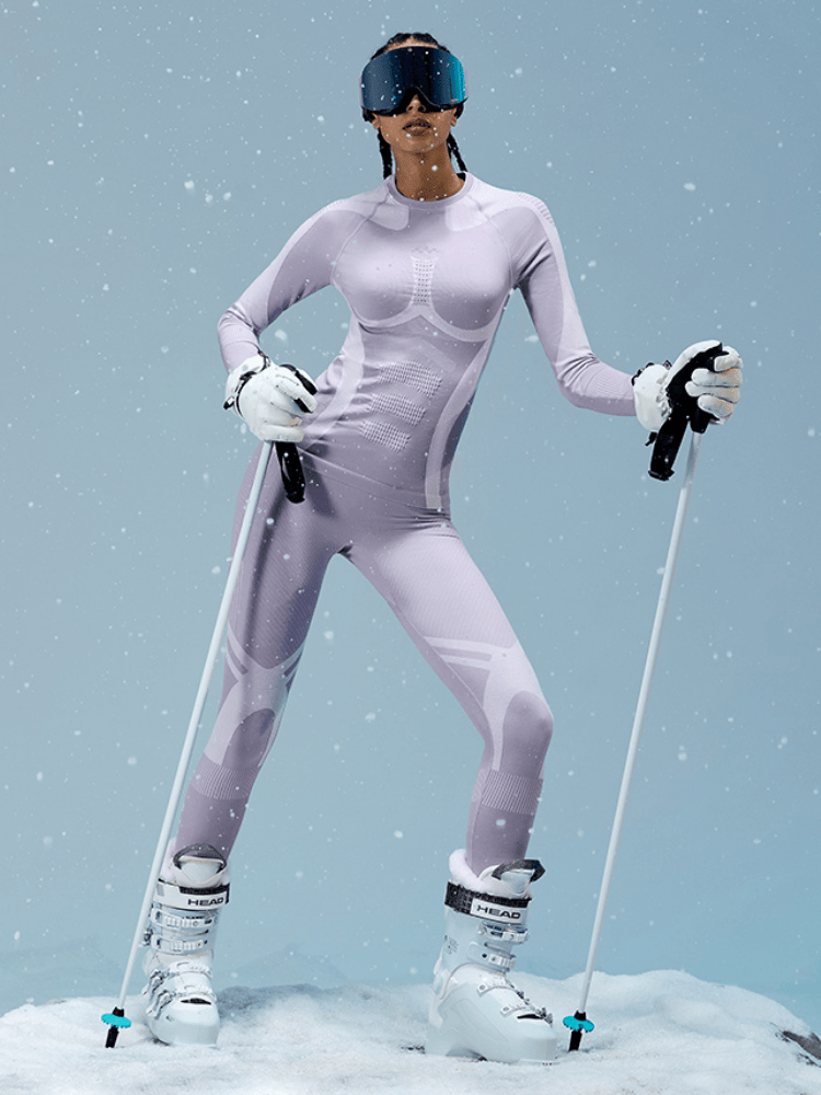 AWEX Merino Quick-Dry Purple Base Layer - Women's NANDN | Snowears.com