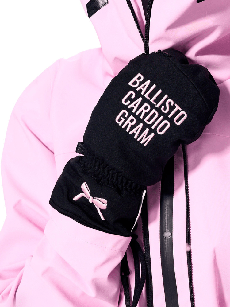 BCG Pink Bow Snow Mittens BCG | Snowears.com