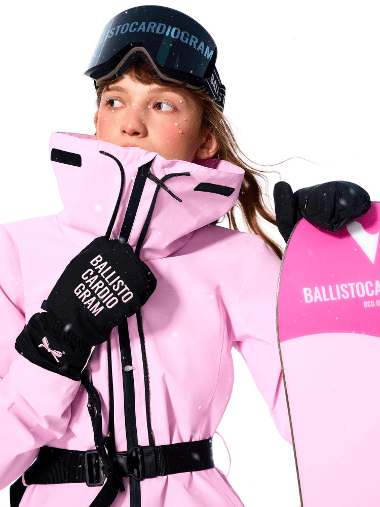 BCG Pink Bow Snow Mittens BCG | Snowears.com