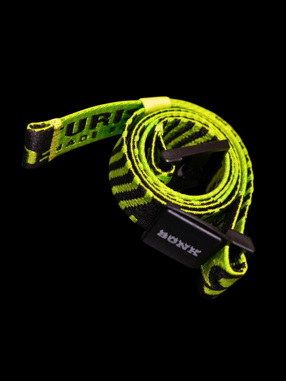 BONK Neon Stripe Jacquard Webbing Belt BONK | Snowears.com