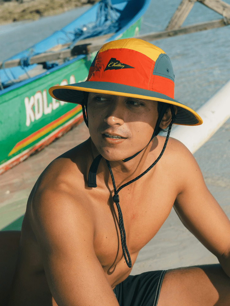CHILLHANG SaltFlow Wide Brim Hat Red ChillHang | Snowears.com