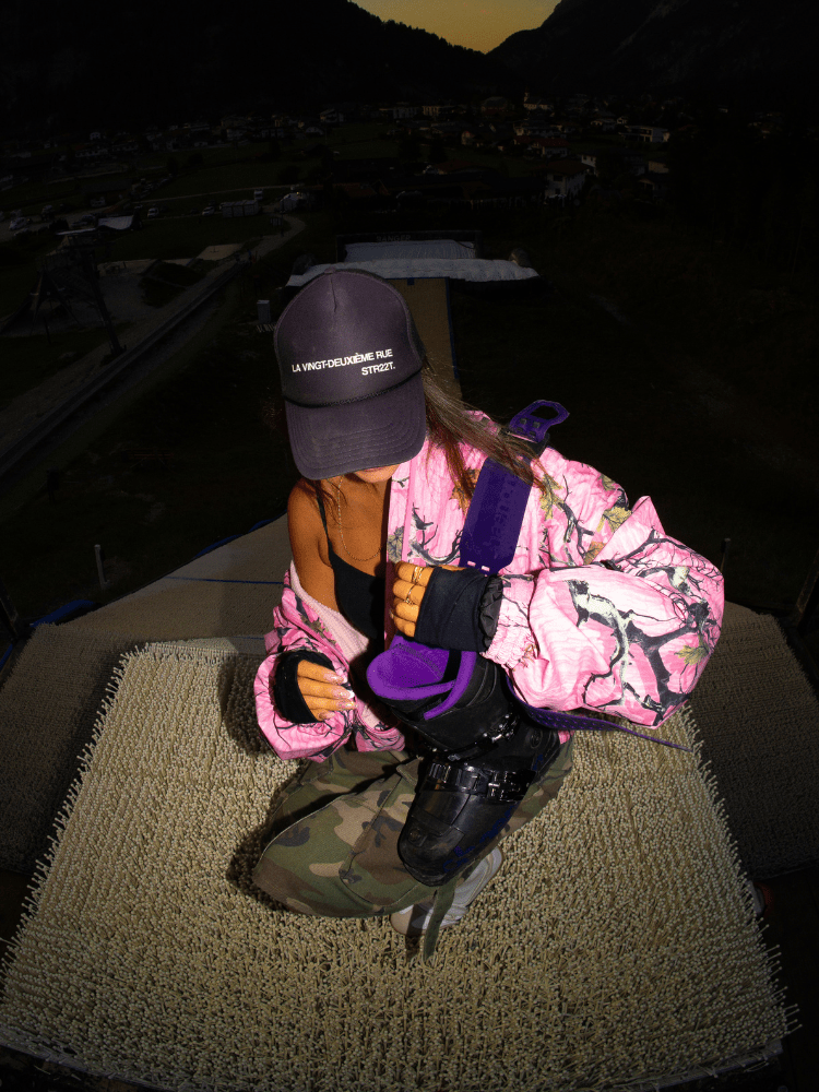 Doorek 3L Pink Forest Baggy Snow Jacket - Unisex Doorek | Snowears.com