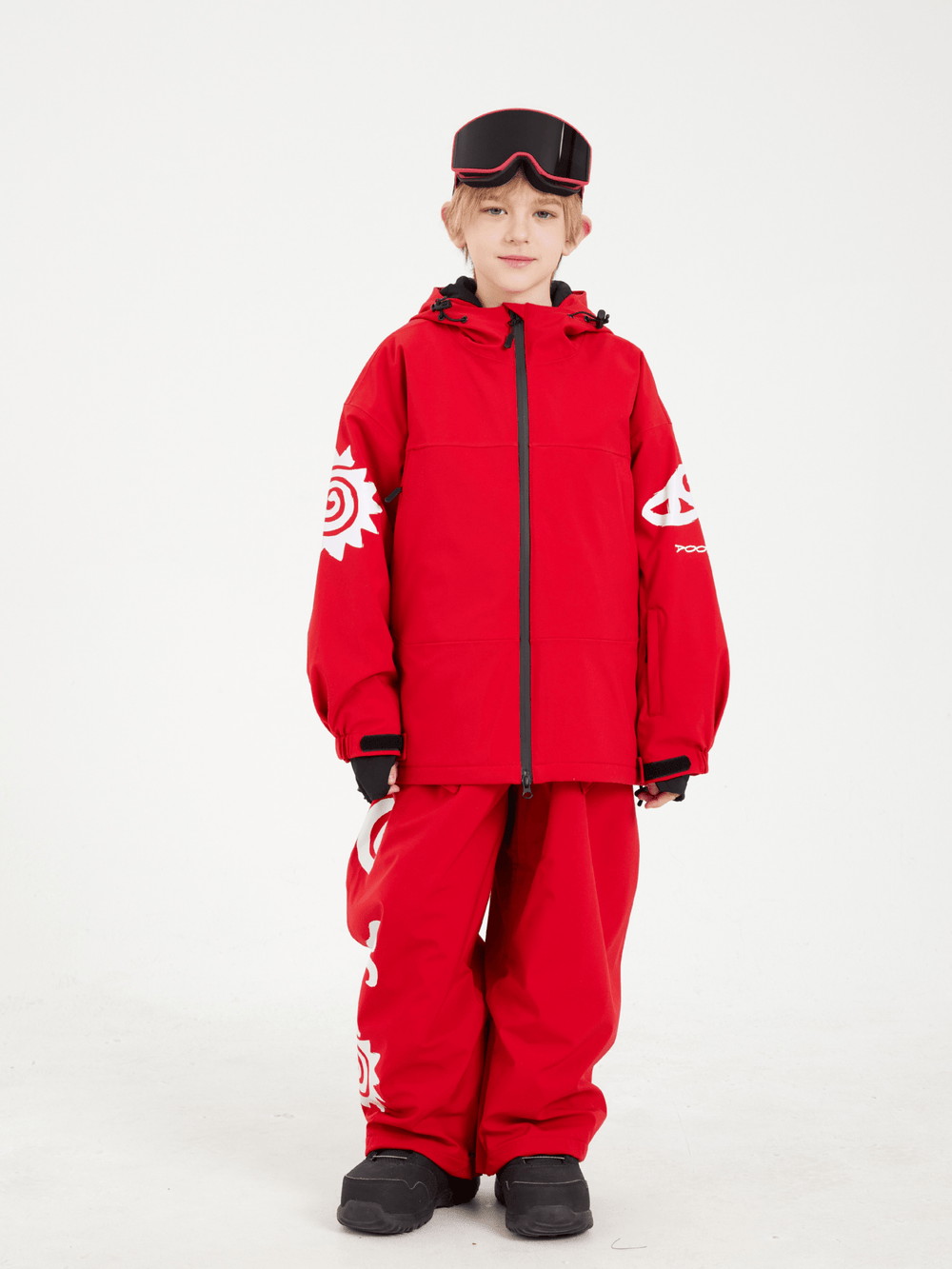 Doorek Kids 3M™ Thinsulate™ Bunny Ears Totem Snow Suits Red Doorek | Snowears.com