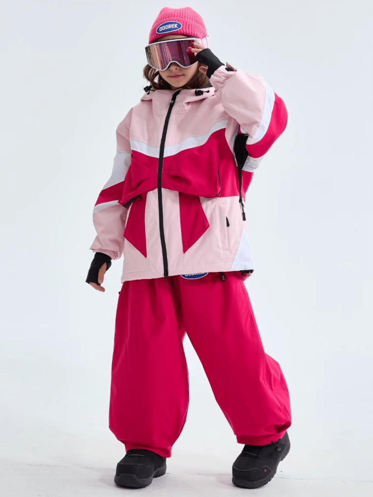Doorek Kids Bow-Tie Bunny 3L Snowsuit Set [Limited Region] Doorek | Snowears.com