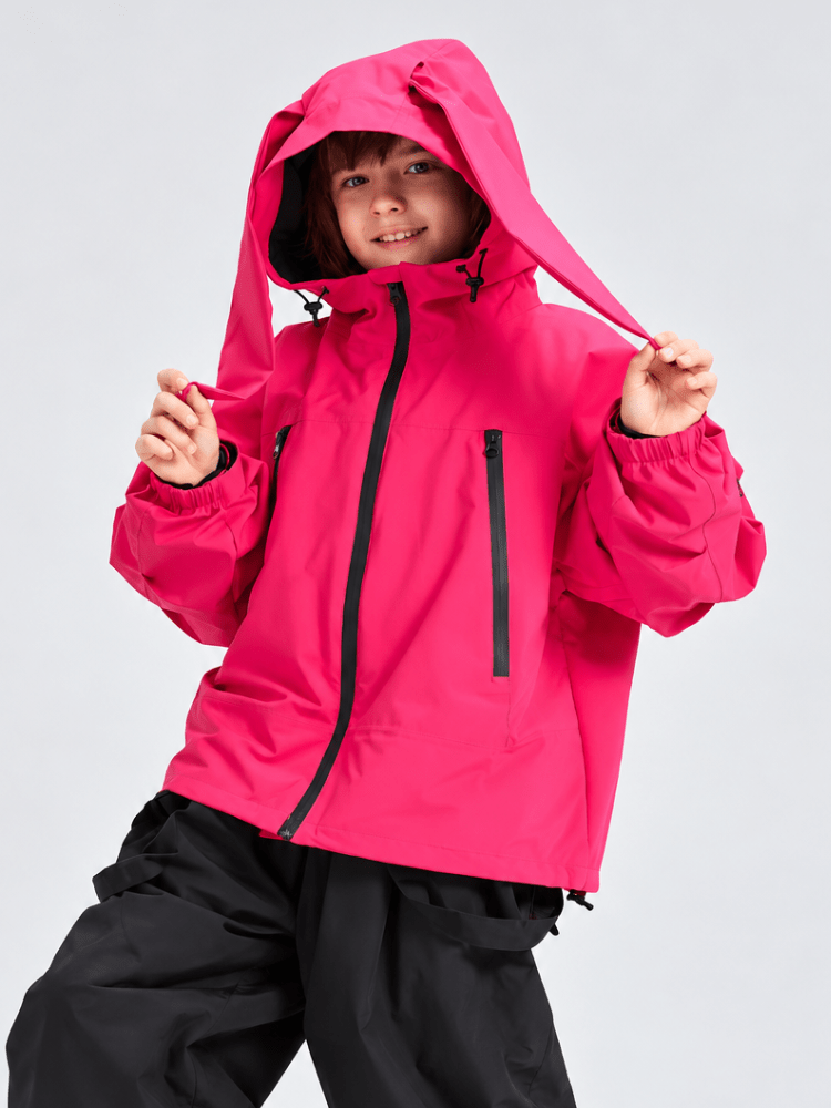 Doorek Kids Detachable Rabbit Ears Hooded Snow Suits [Limited Region] Doorek | Snowears.com