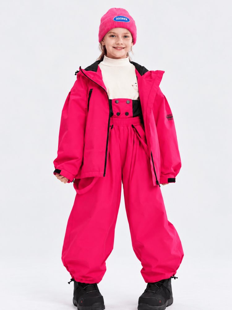 Doorek Kids Detachable Rabbit Ears Hooded Snow Suits [Limited Region] Doorek | Snowears.com