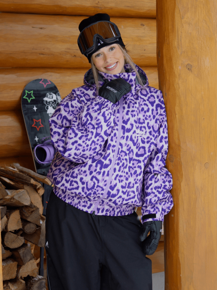 Doorek Violet Vandal Baggy Snow Jacket - Unisex Doorek | Snowears.com