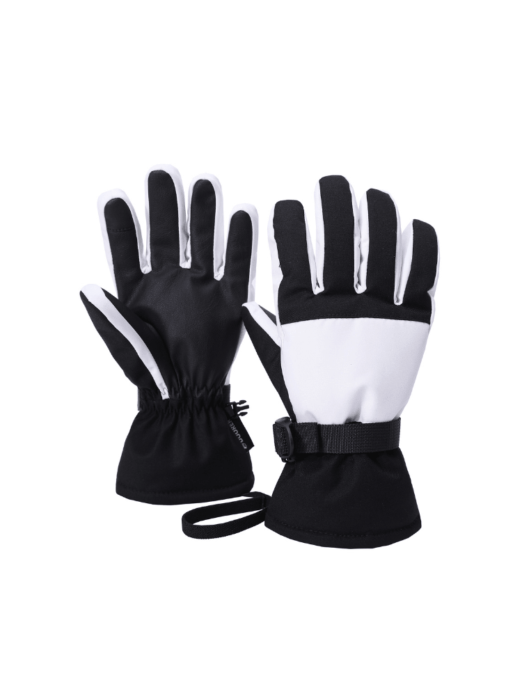 Doorek Waterproof Thinsulate Ski Gloves White Doorek | Snowears.com