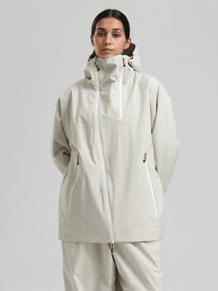 Gsou Snow Diagonal Zip Snow Jacket - Unisex Gsou Snow | Snowears.com