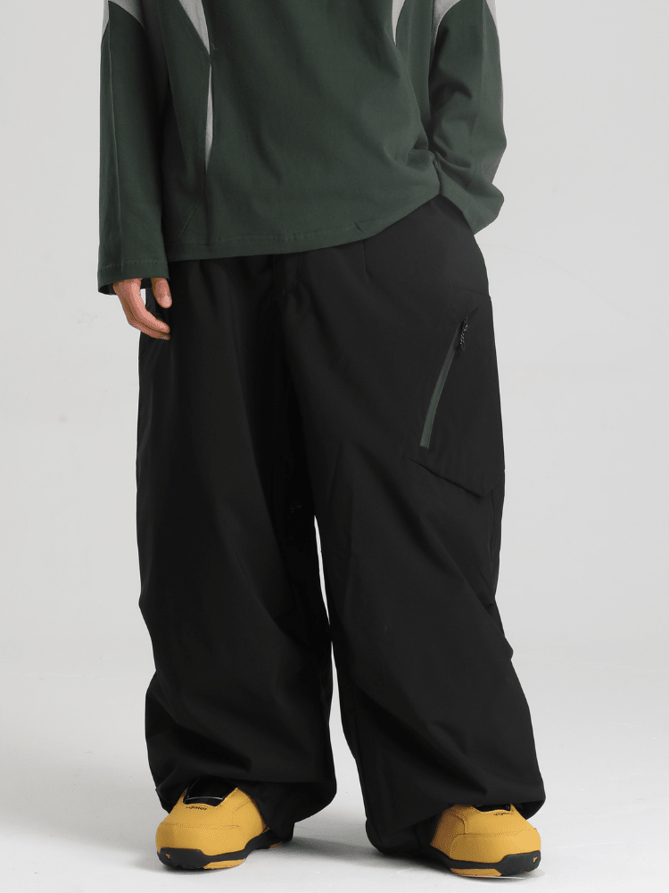 Gsou Snow Freeride Baggy Snow Pants [Limited Region] Black Gsou Snow | Snowears.com