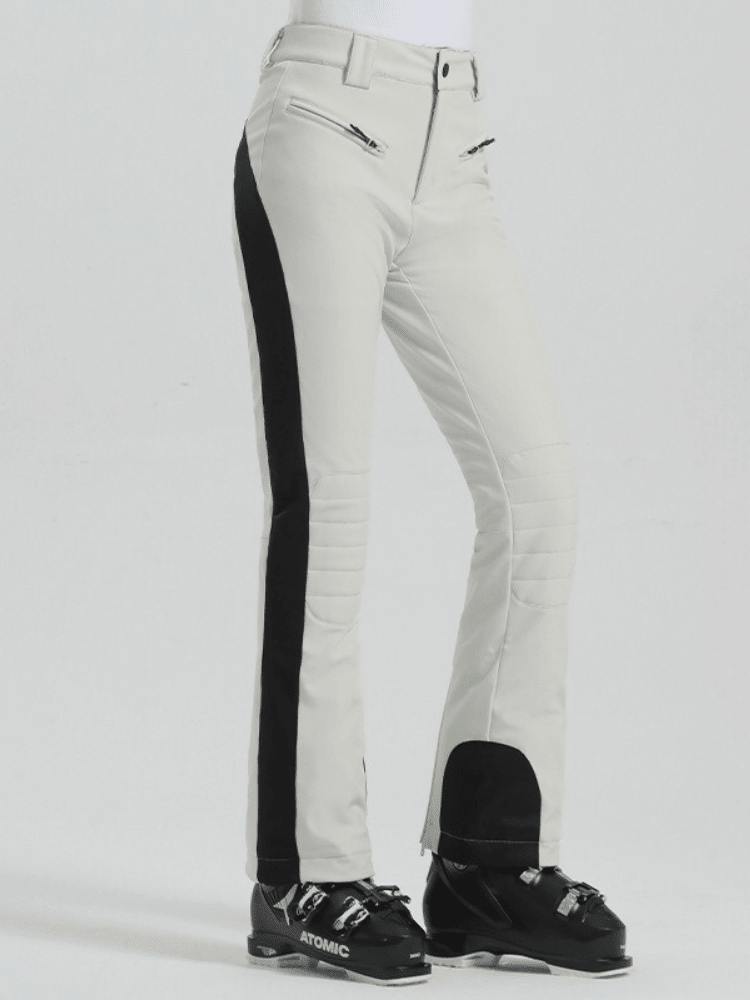 Gsou Snow Winter Skinny Ski Pants - Women's [Limited Region] White Gsou Snow | Snowears.com