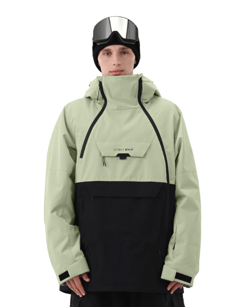 High Experience 3L Driftline Baggy Ski Jacket - Men's Light Green High Experience | Snowears.com