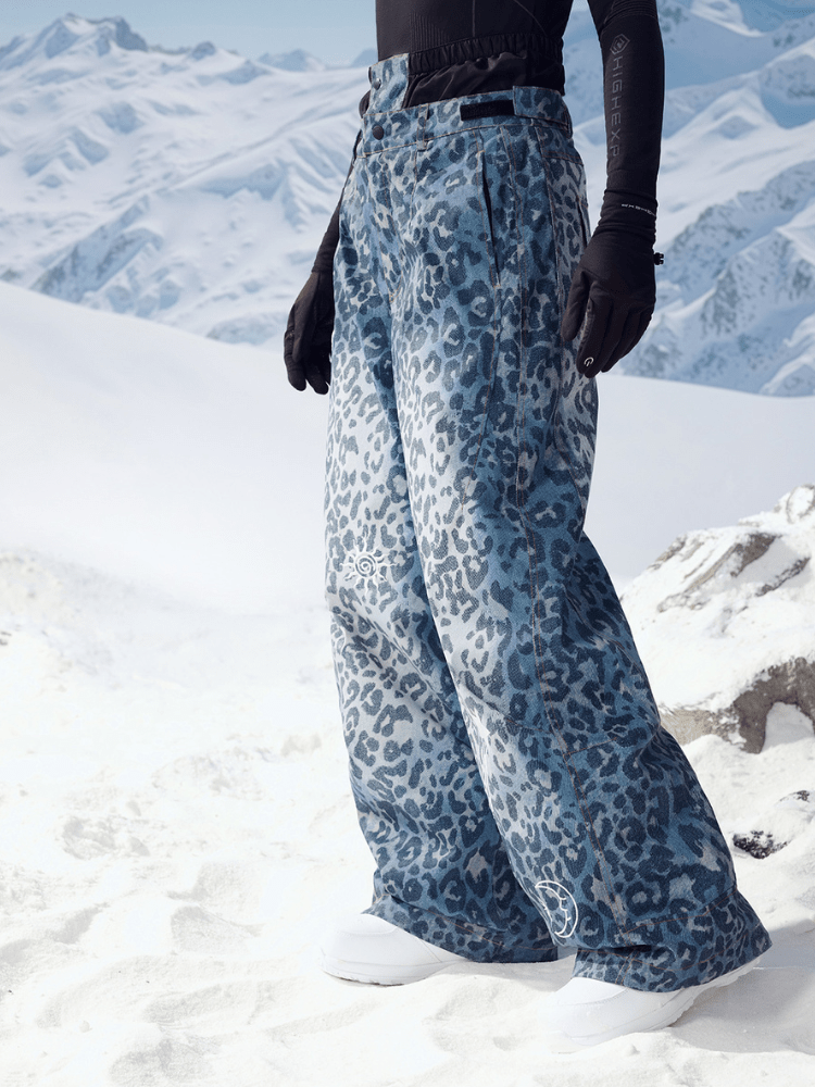 Highker 3L Denim Leopard Pants - Women's Highker | Snowears.com