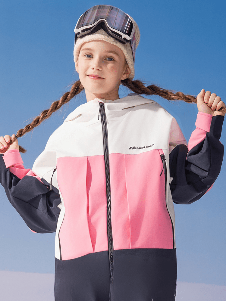 Highker Kids Colorblock 3L Insulated Ski Jacket High Experience | Snowears.com