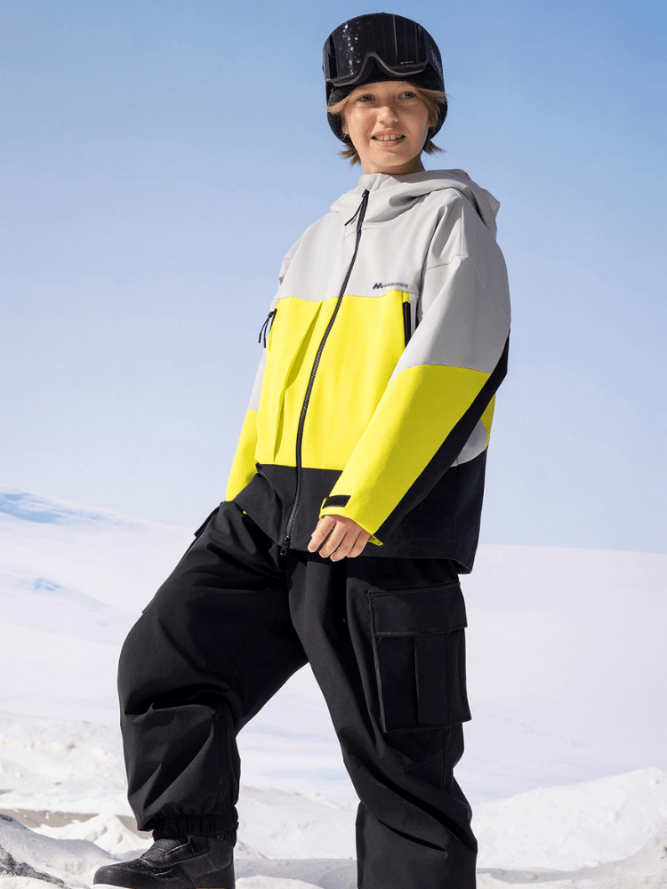 Highker Kids Colorblock 3L Insulated Ski Jacket [Limited Region] High Experience | Snowears.com