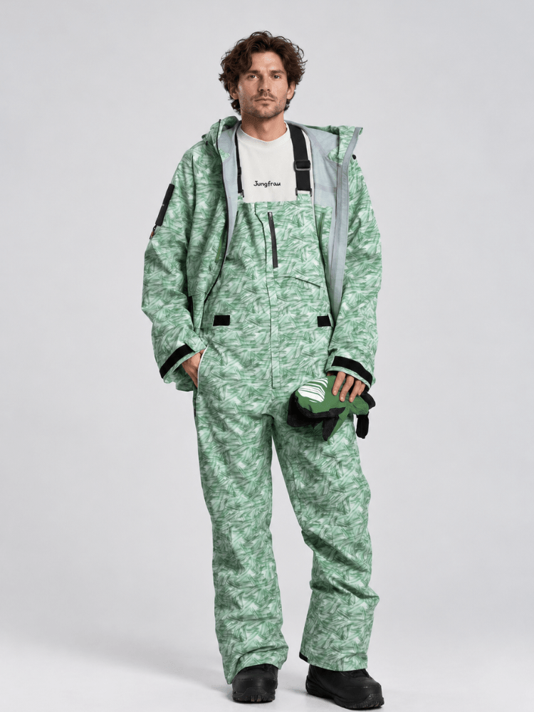 Jungfrau Aurora Green 3L Snow Suit - Unisex Green Jungfrau | Snowears.com