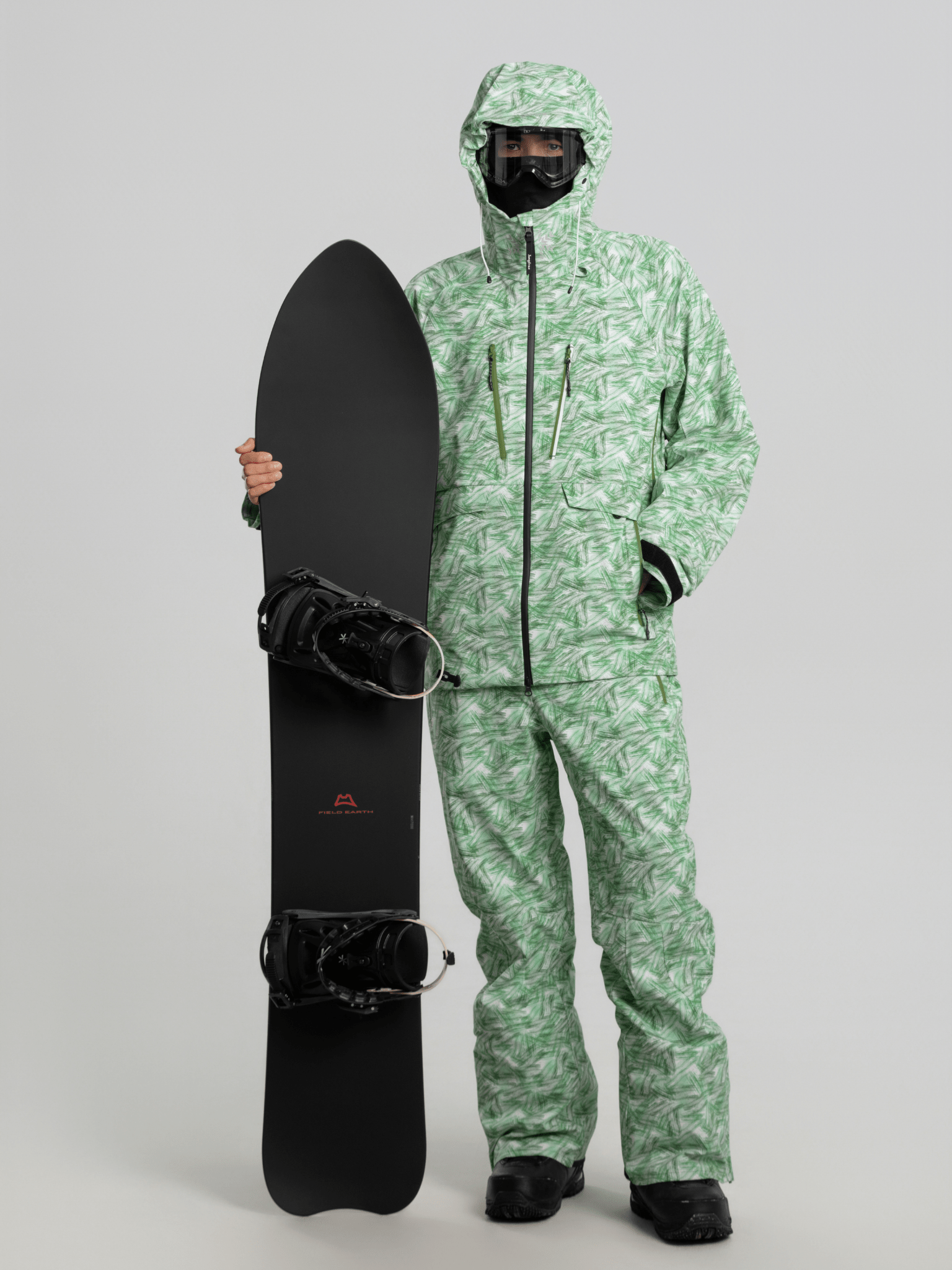 Jungfrau Aurora Green 3L Snow Suit - Unisex Jungfrau | Snowears.com