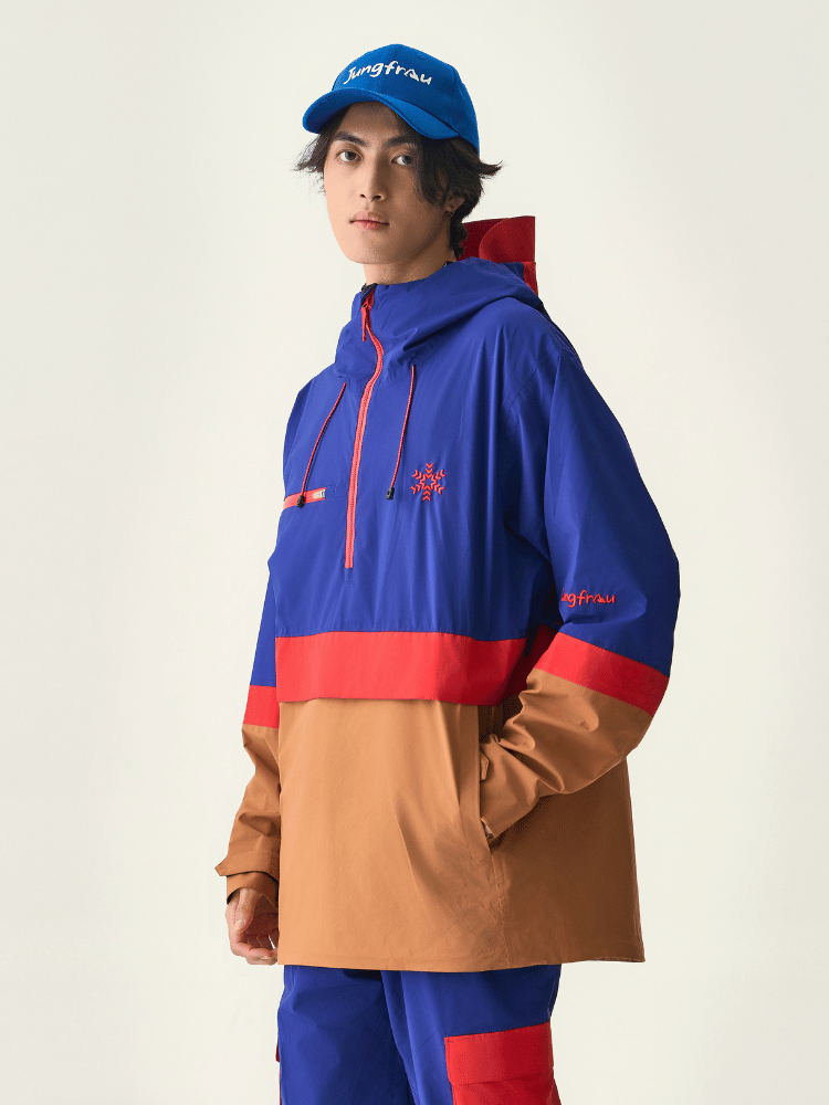 Jungfrau 3L Pullover Motion Navy Jacket - Unisex Jungfrau | Snowears.com