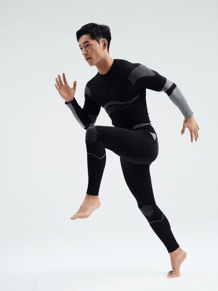 KiloAria Performance Base Layer - Men's Black KiloAria | Snowears.com