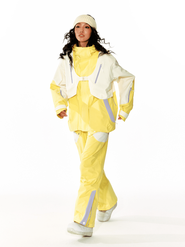 LITAN Chic Macaron Snow Bib Pants [Limited Region] LITAN | Snowears.com