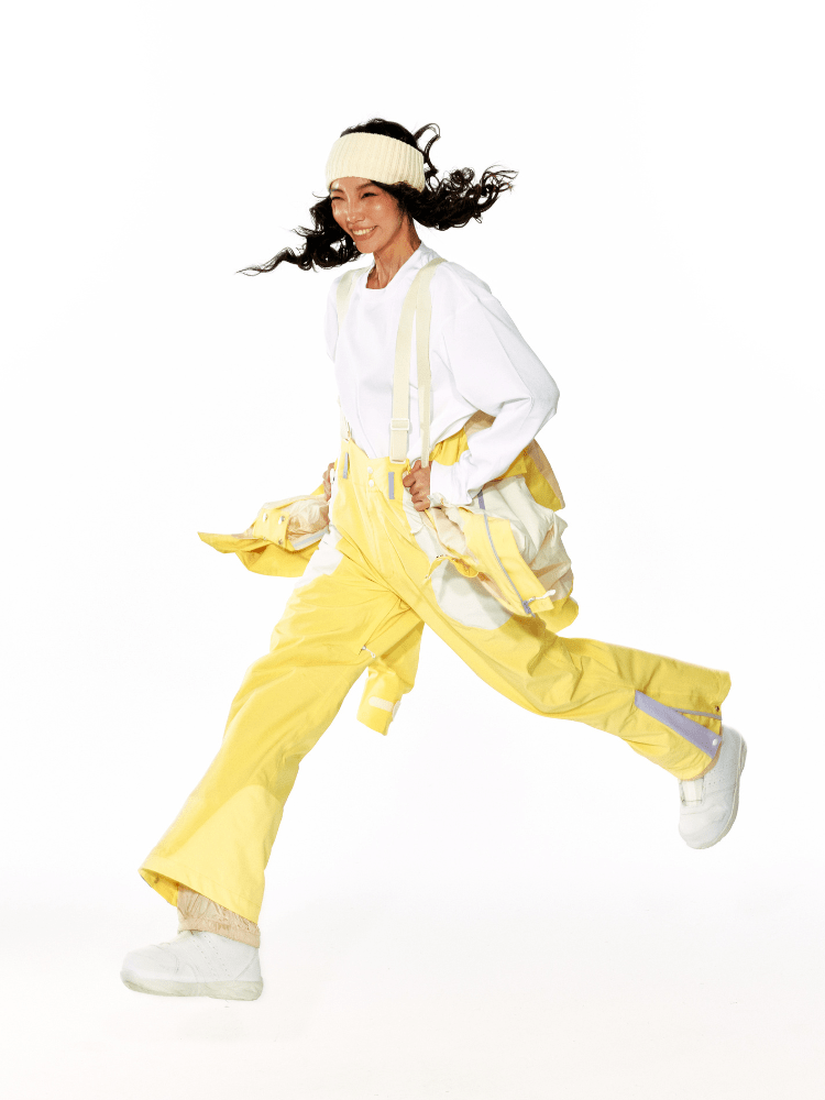 LITAN Chic Macaron Snow Bib Pants [Limited Region] LITAN | Snowears.com