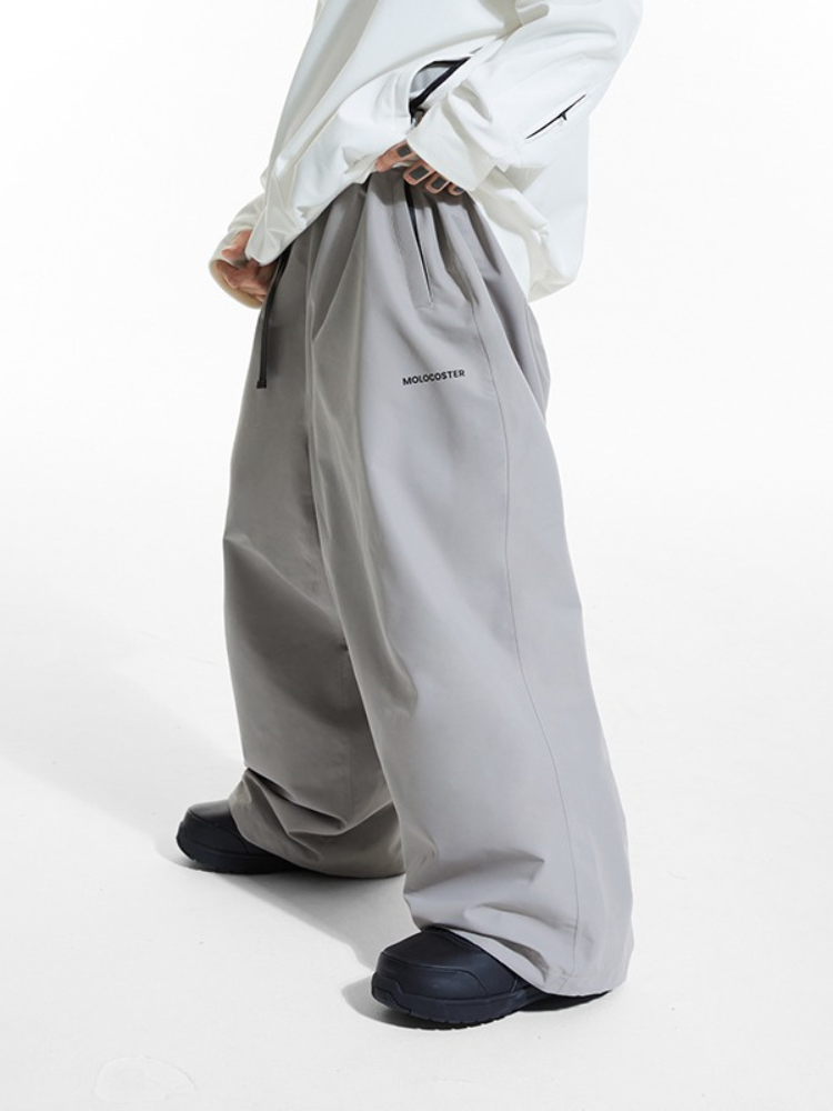 Molocoster Oversize Fleece Snow Pants - Unisex - Snowears- 