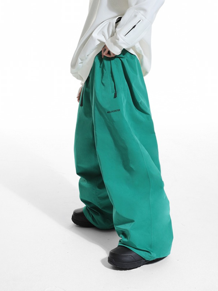 Molocoster Oversize Fleece Snow Pants - Unisex - Snowears- 