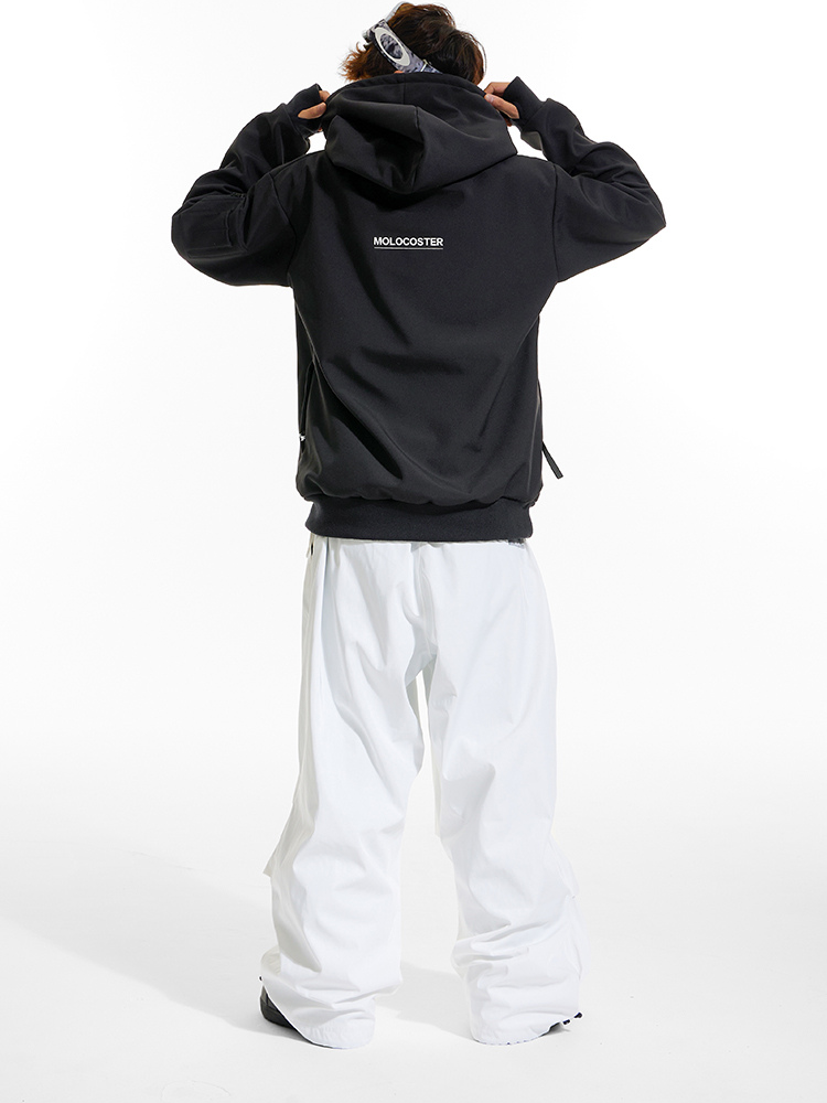 Molocoster Embroidered LOGO Hoodie - Unisex - Snowears- Hoodies & Sweaters