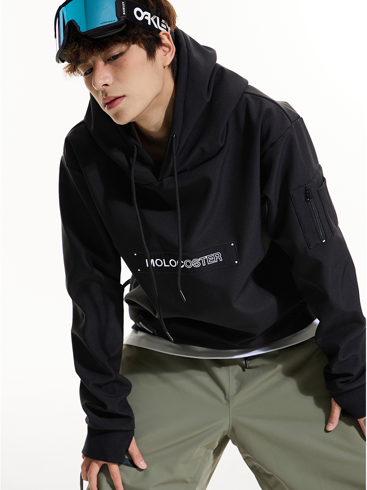 Molocoster Embroidered LOGO Hoodie - Unisex - Snowears- Hoodies & Sweaters