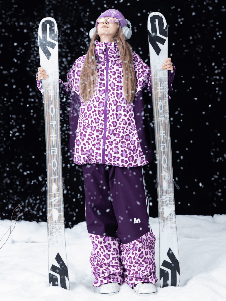 Molocoster Leopard 3L Insulated Snow Jacket + Snow Pant