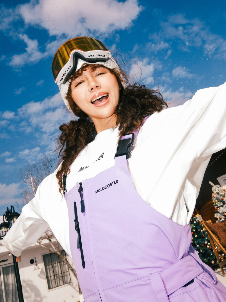 Molocoster Reflective Baggy Style Bibs - Unisex - Snowears- 