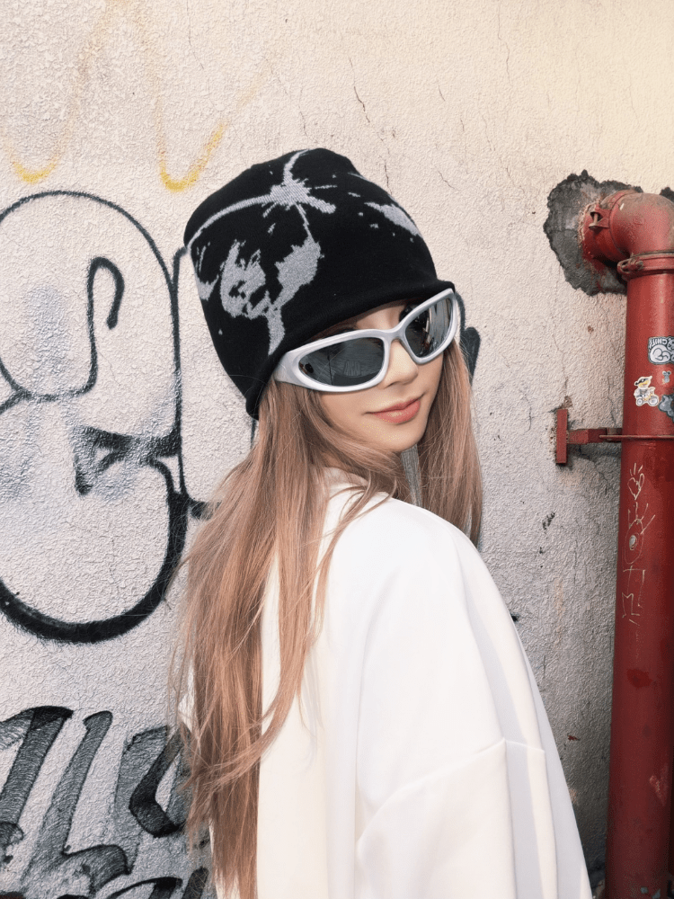 Molocoster Night Butterfly Knit Beanie - Unisex Molocoster | Snowears.com