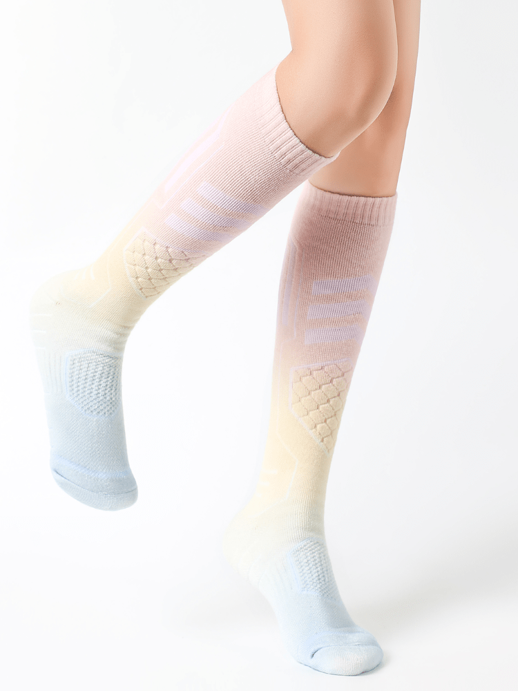 Molocoster Rainbow Merino Wool Ski Socks Molocoster | Snowears.com