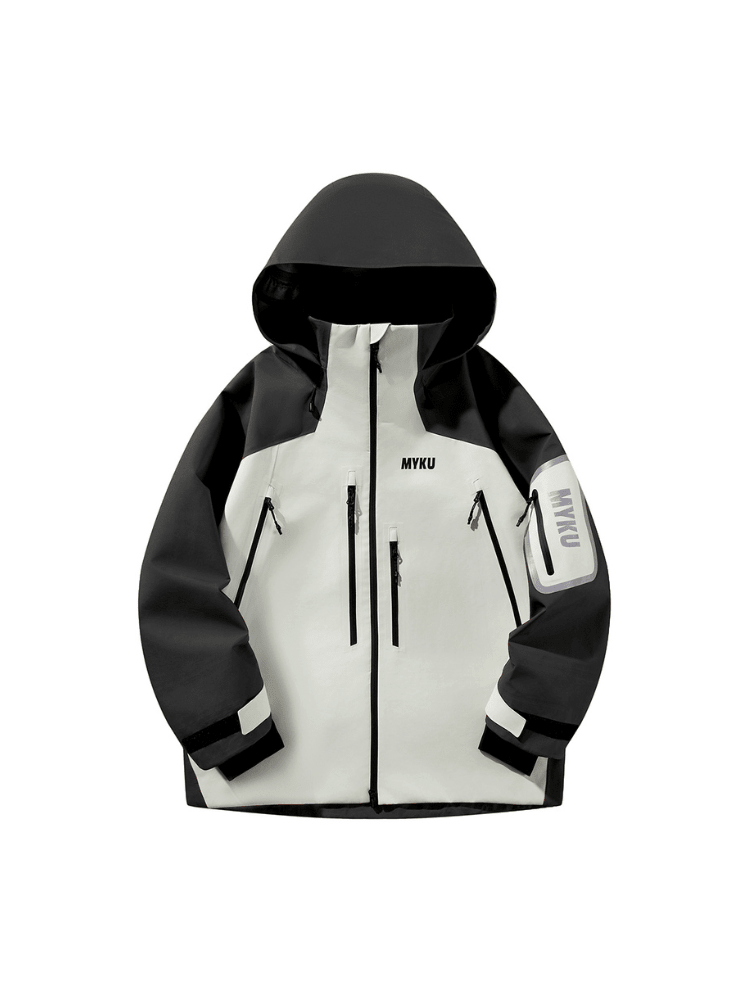 MYKU Glow 3L Shell Snow Jacket 2.0 [Limited Region] Black MYKU | Snowears.com