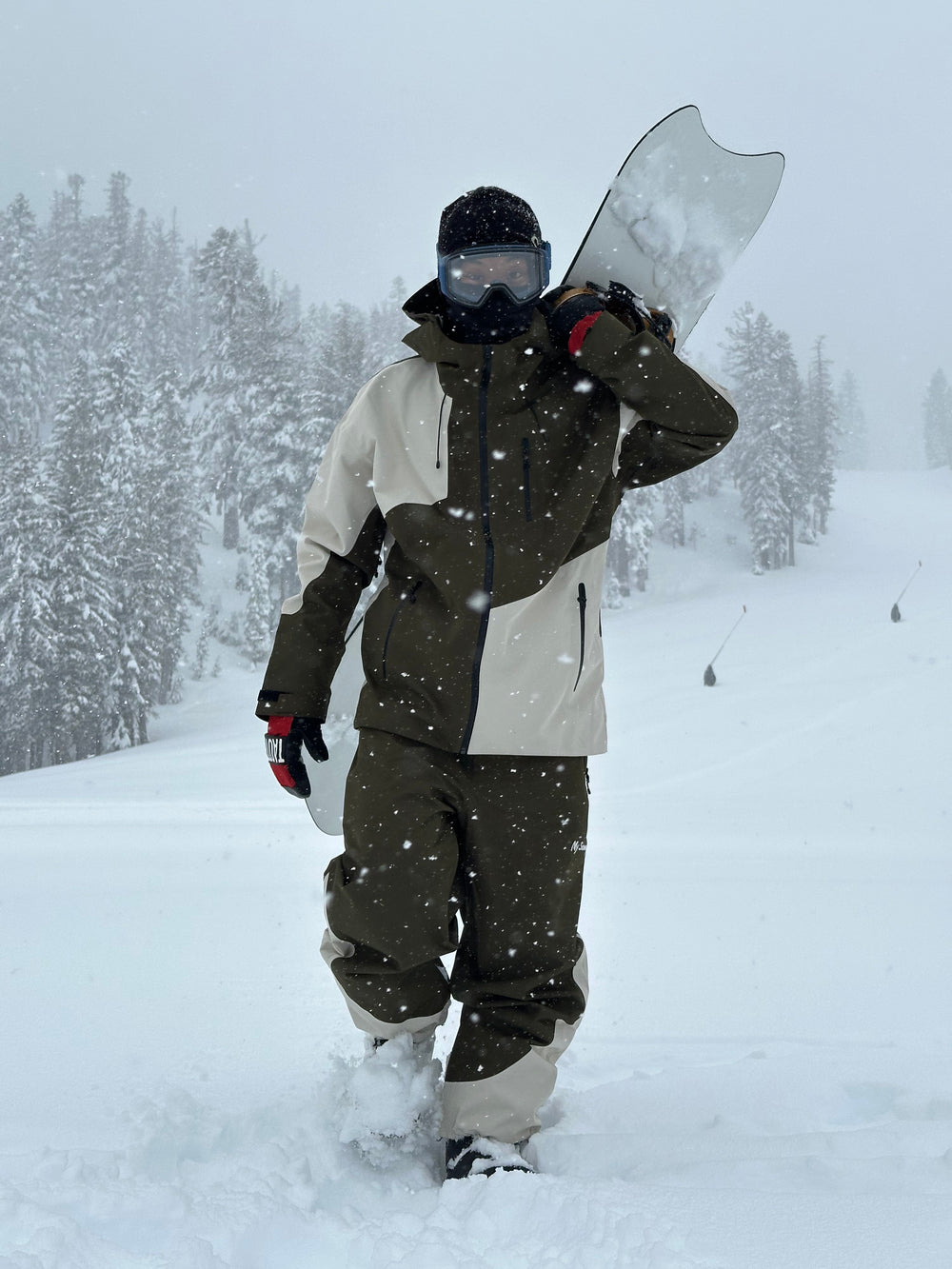MYSNOWAY Mountain Green 3L Snow Suit - Men's Green MYSNOWAY | Snowears.com