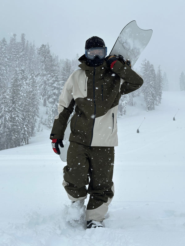 MYSNOWAY Mountain Green 3L Snow Suit - Men's