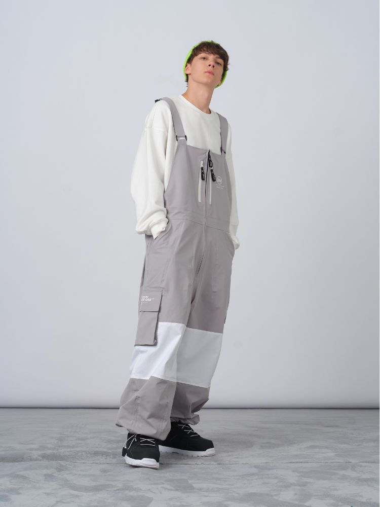NANDN X DOLL Baggy Bibs - Men's - Snowears- bib pants